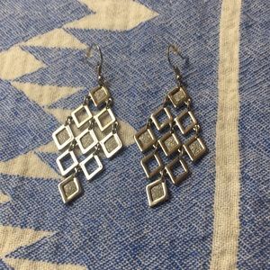 Silver Chandelier Drop Earrings